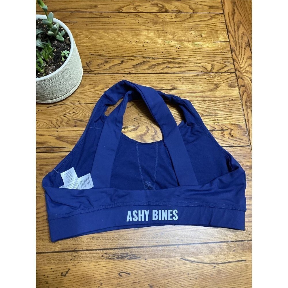 Ashy Bines  Athletic Workout Sports Bra Women XLarge Q11